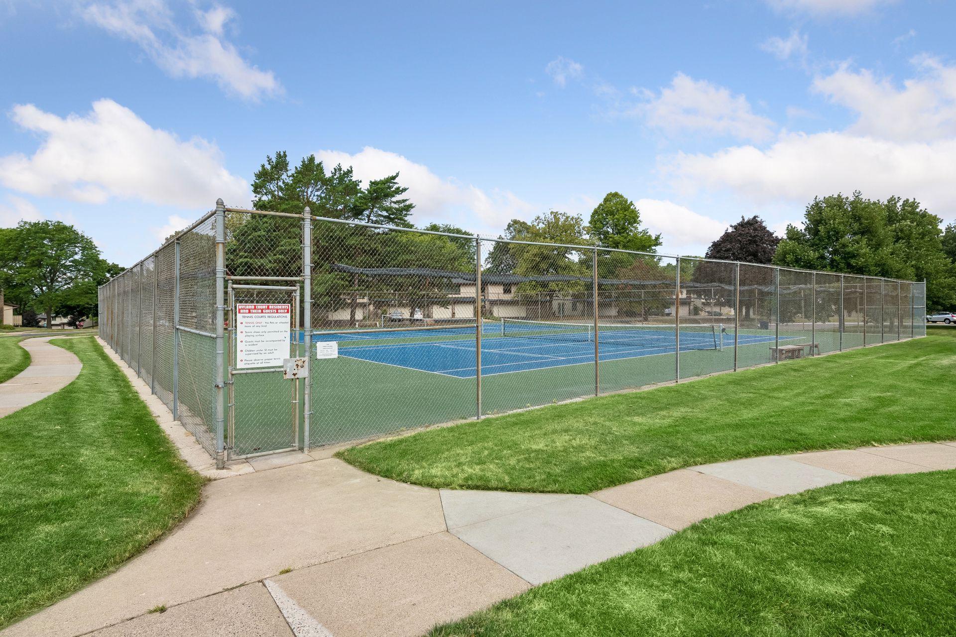 Private, secured Pickleball Courts for Residents