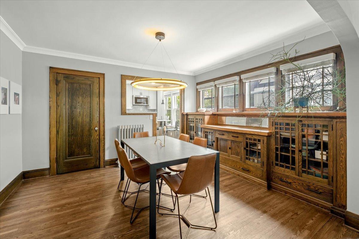 Large Dining Room with Fantastic Built-ins!