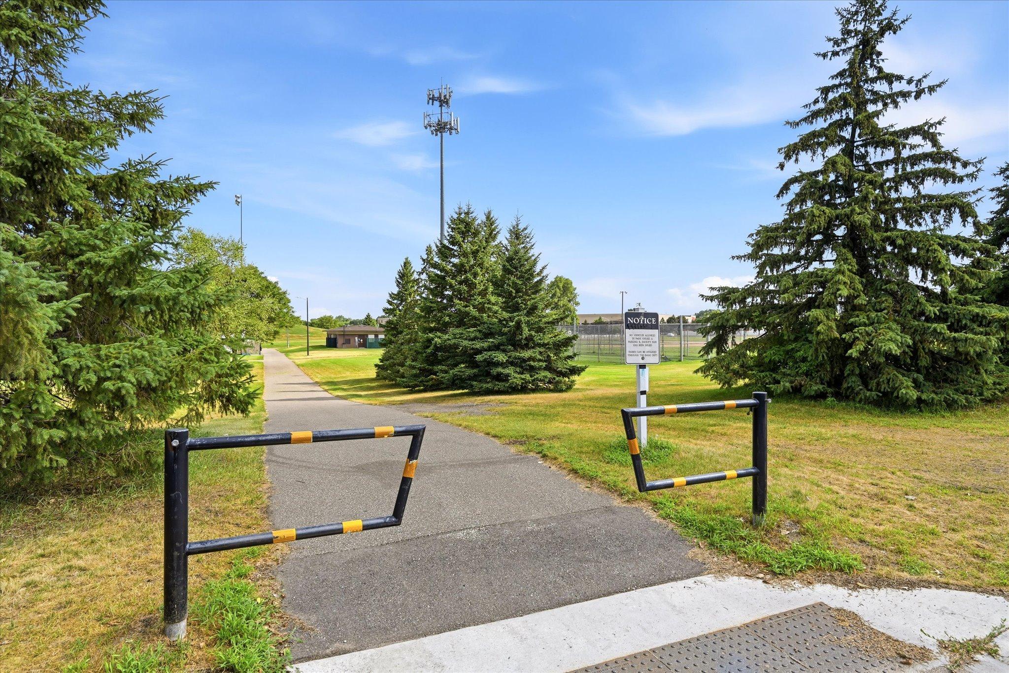 Close to Trails and the Baseball Fields!