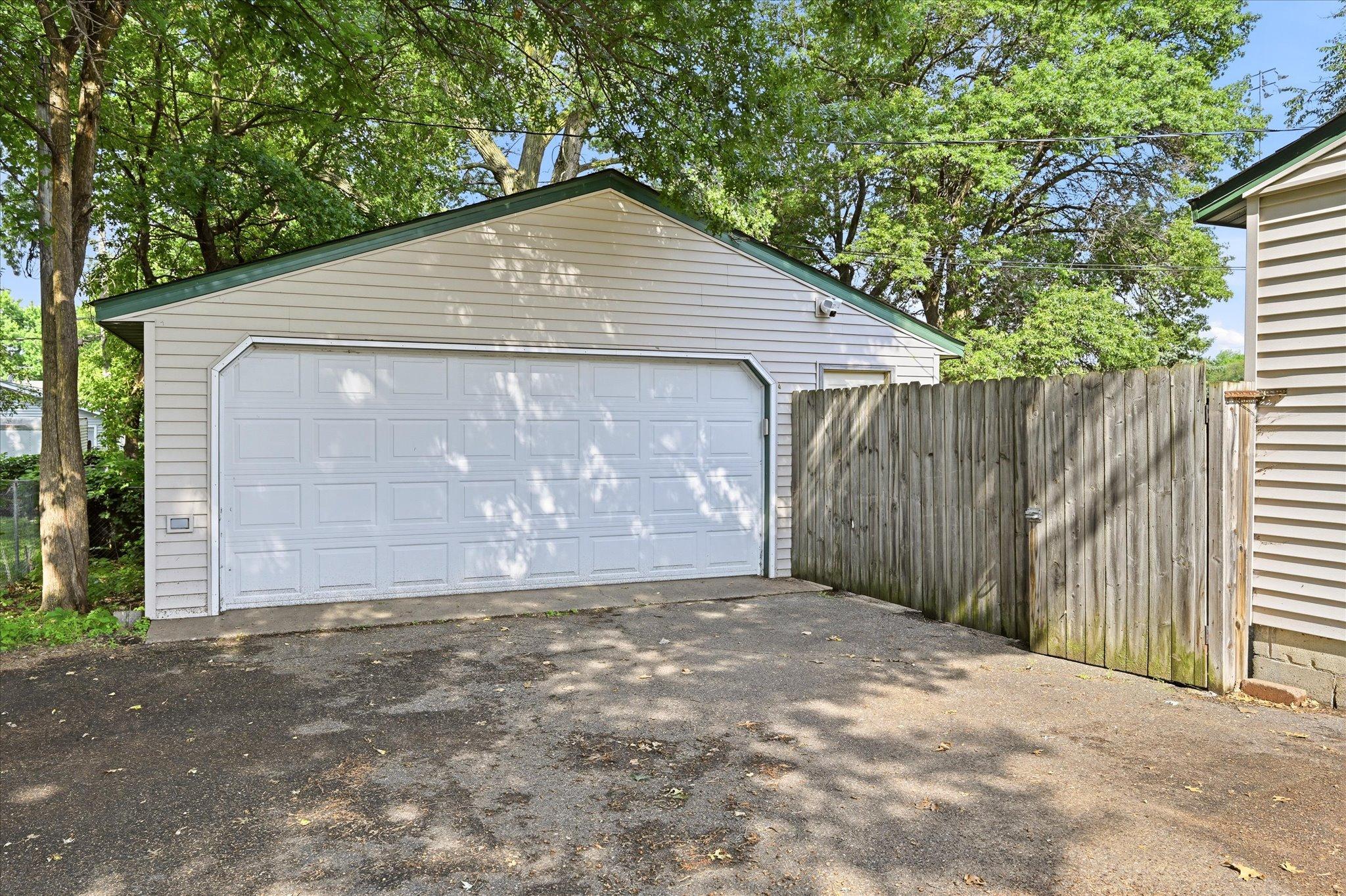 Oversized Two Car Garage - Garage is pre-wired for the ability to hang a heater