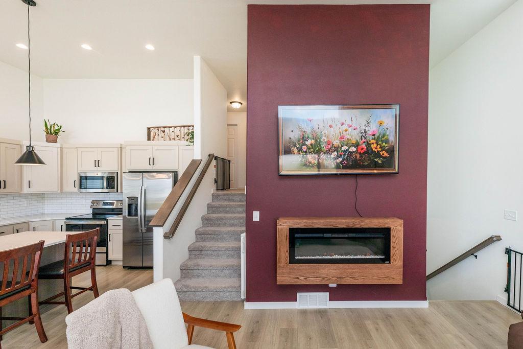 Fireplace and a Great Flow
