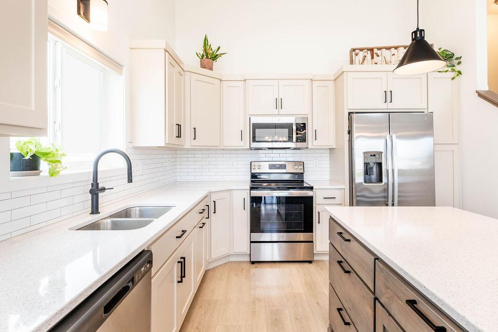 Generous Cabinet and Counter Space