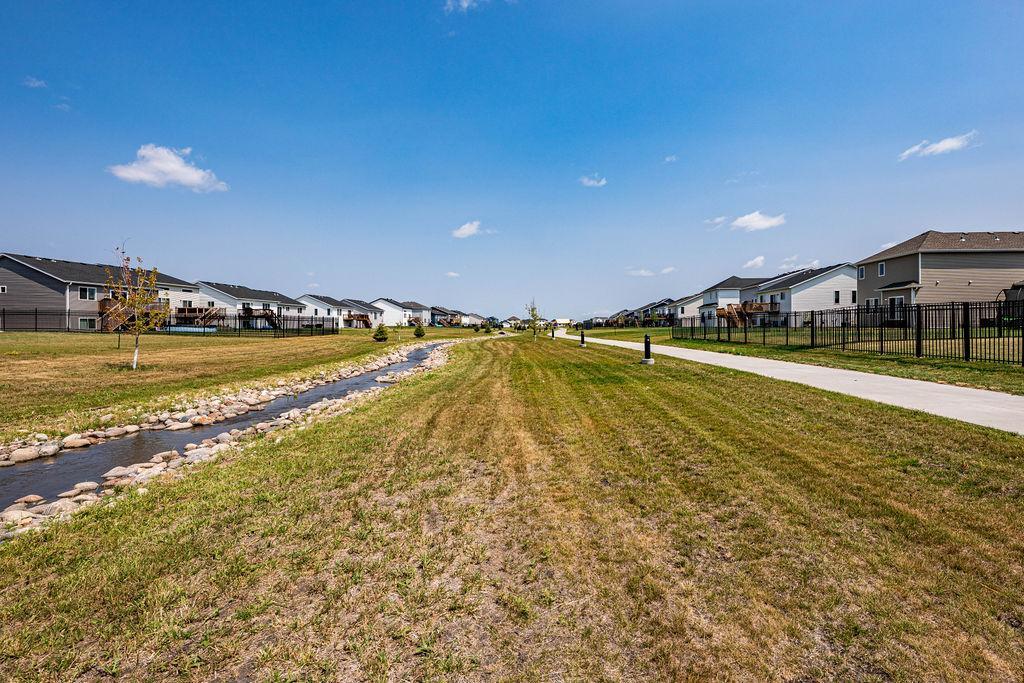 Walking Path Just Beyond the Backyard