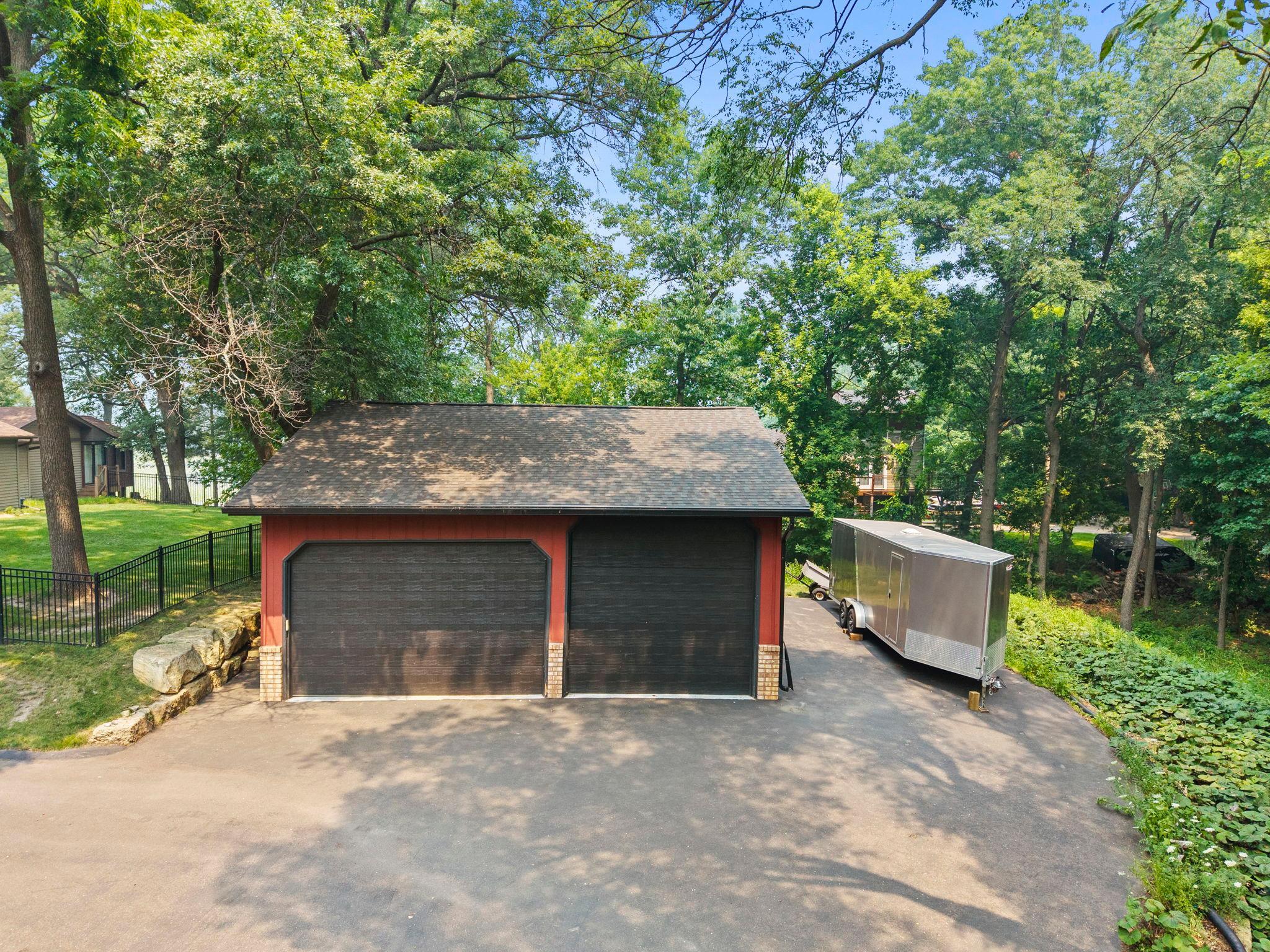 LOOK AT THIS GARAGE 4+ stalls with RV parking