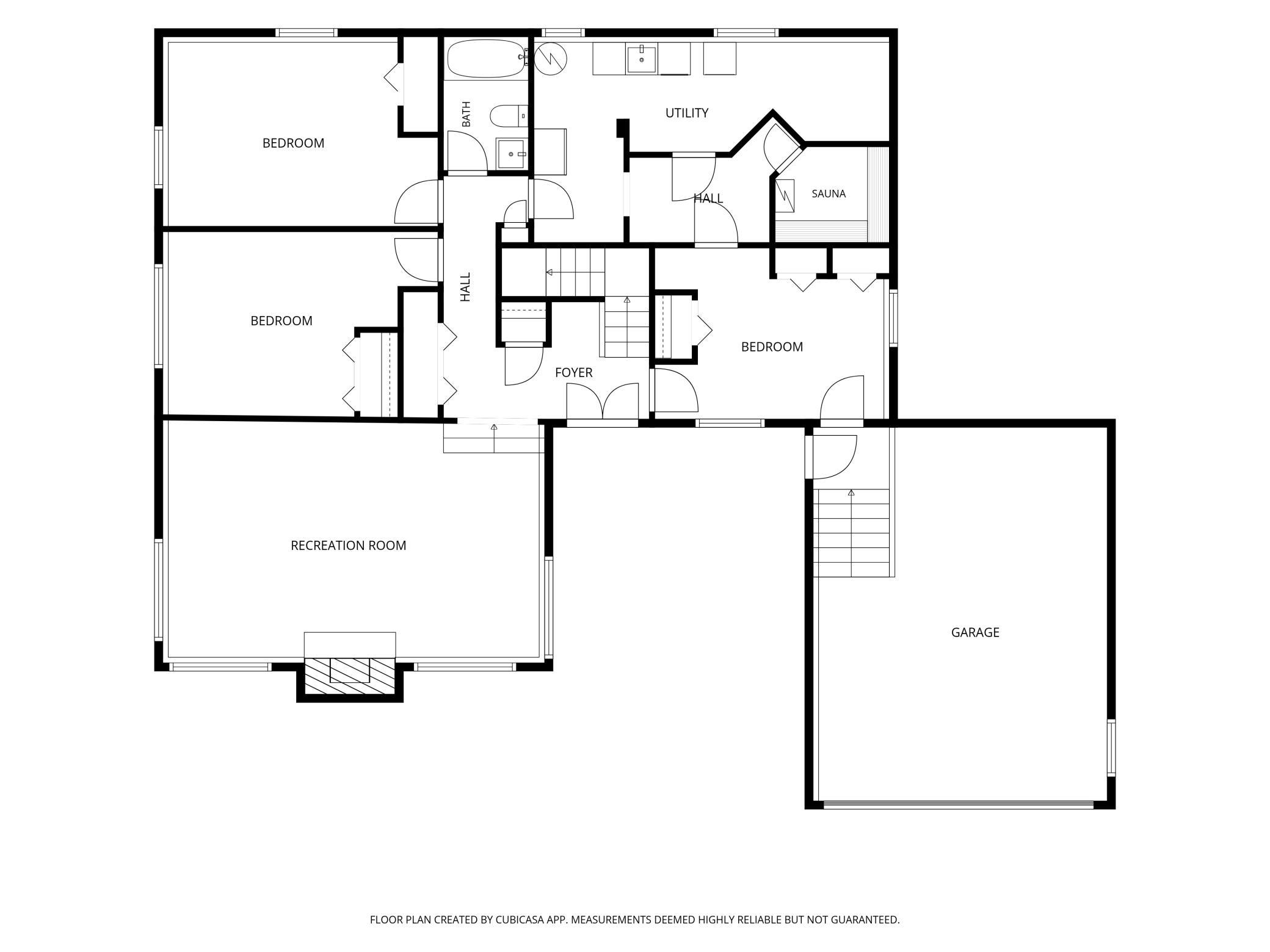 Floor Plan - Lower Level