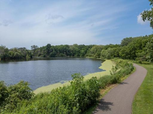 Willow Pond walking/biking trail awaits you :)