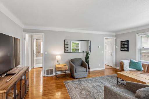 Settle in and stay awhileâthis cozy living room offers the perfect blend of charm, comfort, and everyday livability.