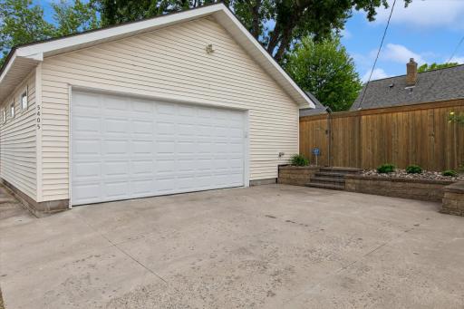 Bring your vehicles, tools, toys, and hobbiesâthis oversized two-car garage has room for it all. A rare find with the extra space