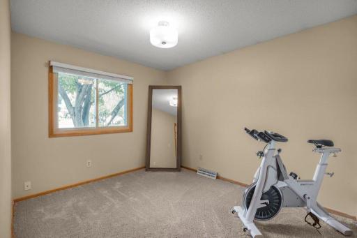 Bedroom 2 of 3(upstairs) w/ fresh neutral paint