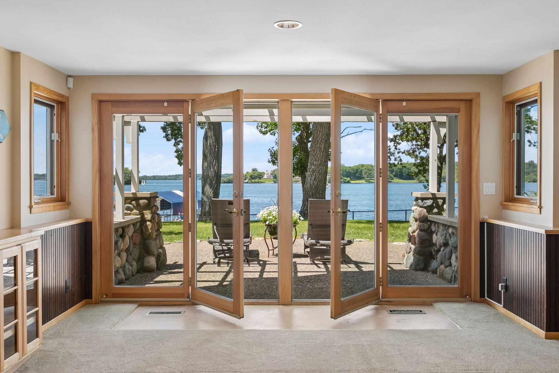 Lower-level family room