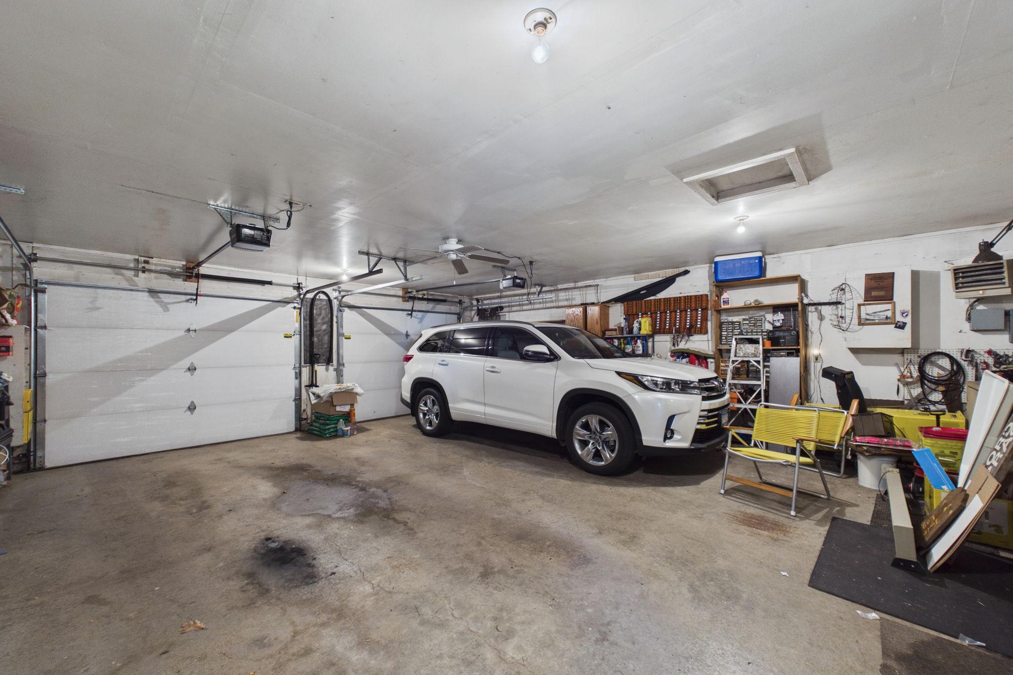 Heated Main Garage