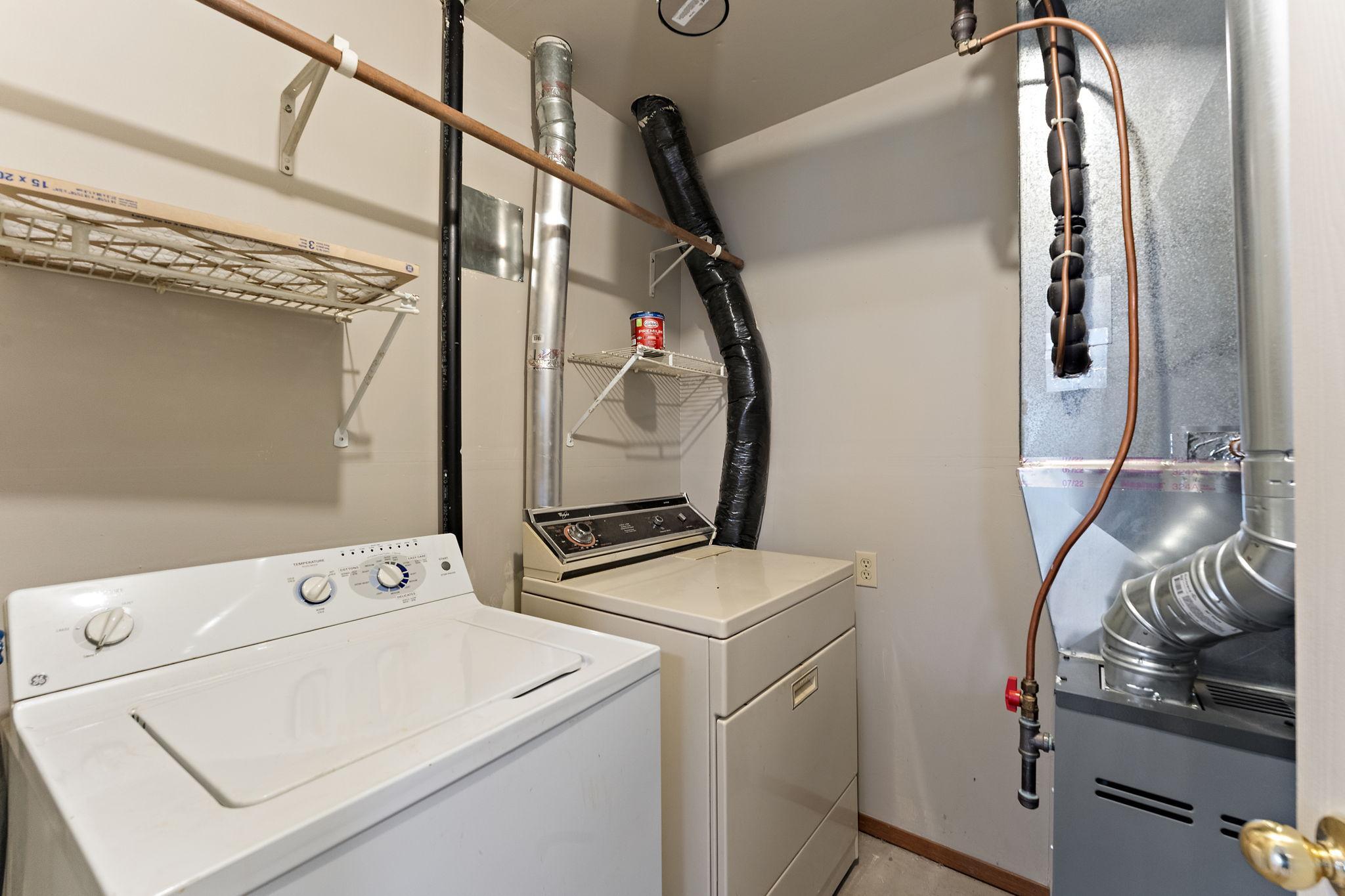 Private in-unit laundry