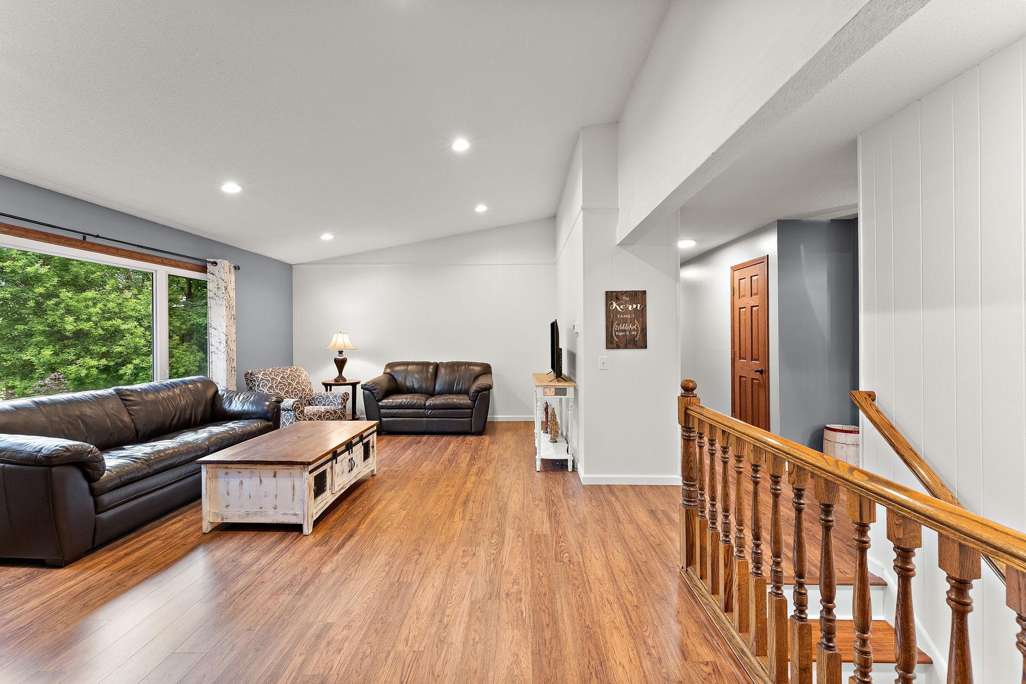 Vaulted Living Room