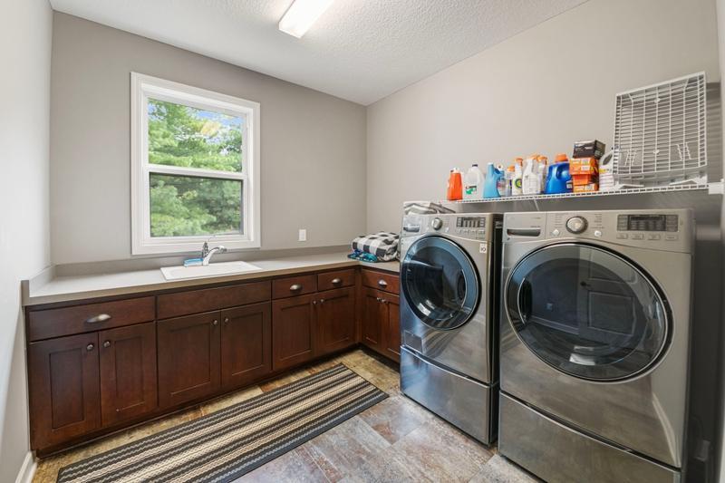 main level laundry room.