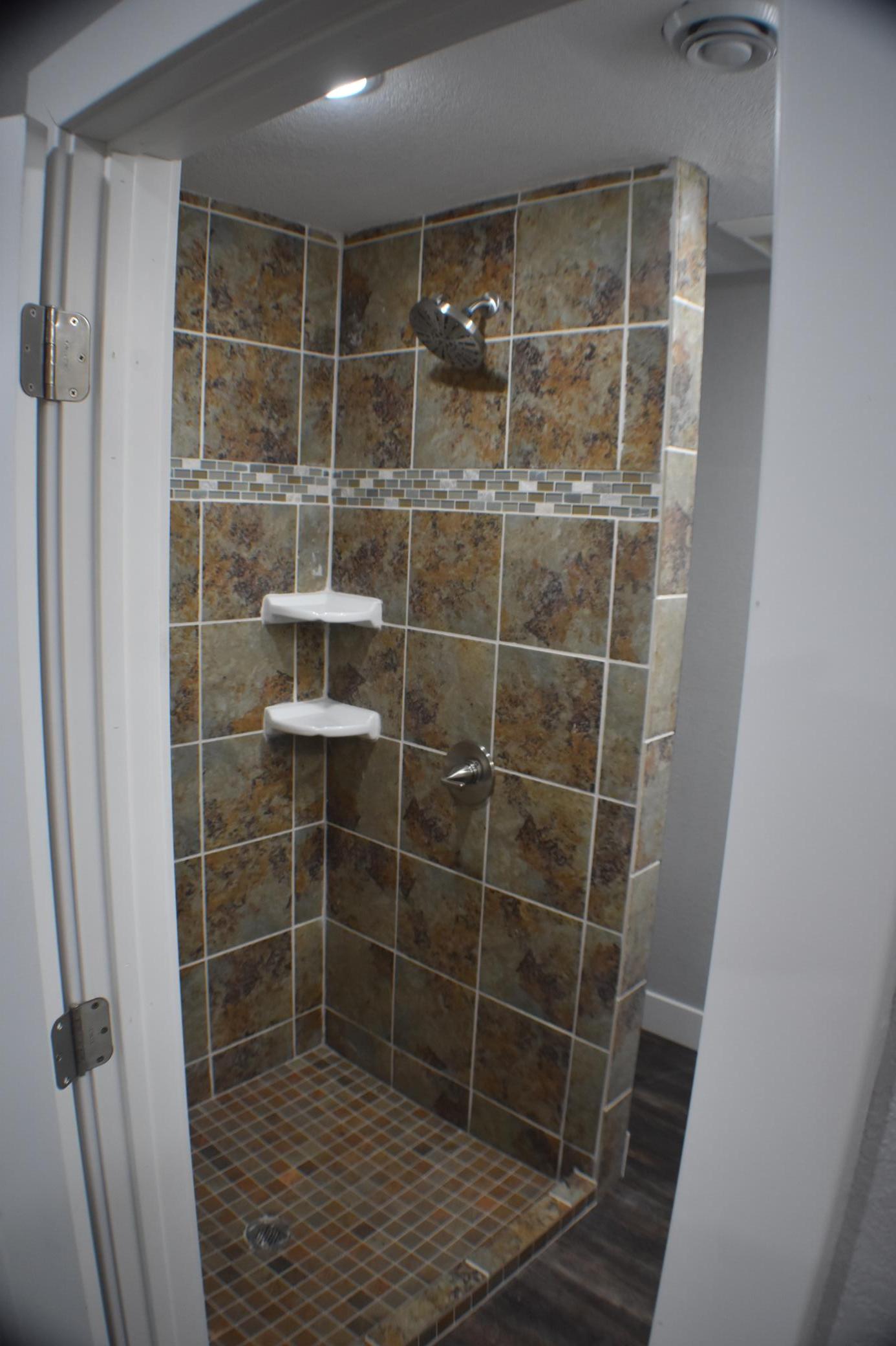 Master Tiled Shower