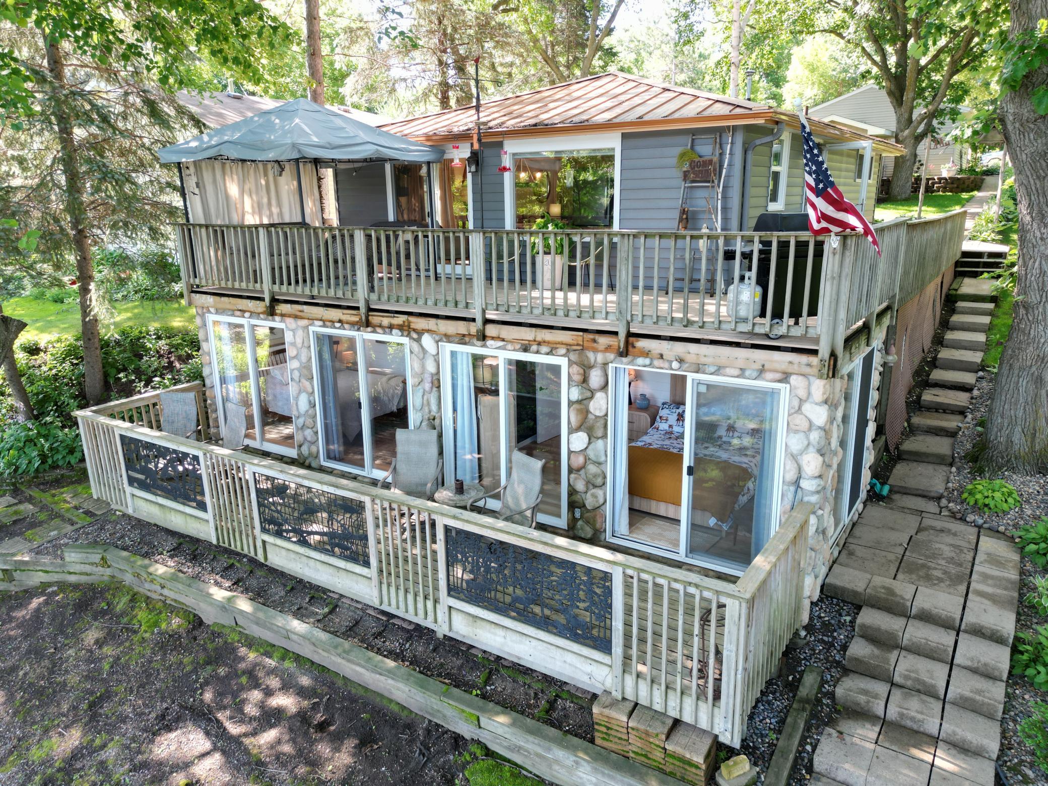 Welcome home to your new fully remodeled lake home on Lake Marie.