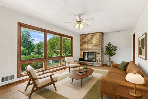 Living Room - Virtually Staged