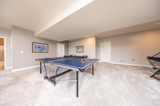 Plenty of room for games, workout spaces, office space, or whatever your heart desires