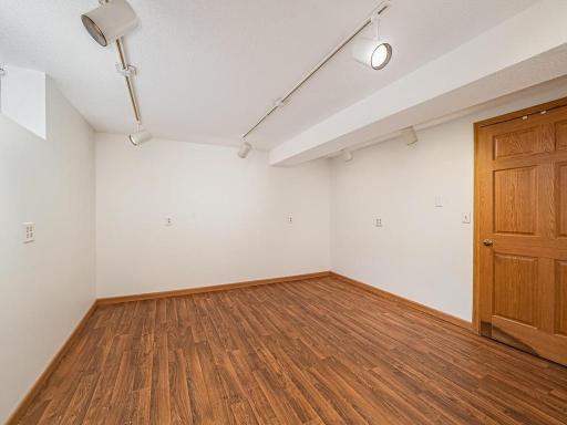 Lower Level flex room w/ large closet- could be 4th bedroom with addition of egress window