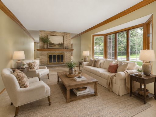 Living Room - virtually staged for illustrative purposes