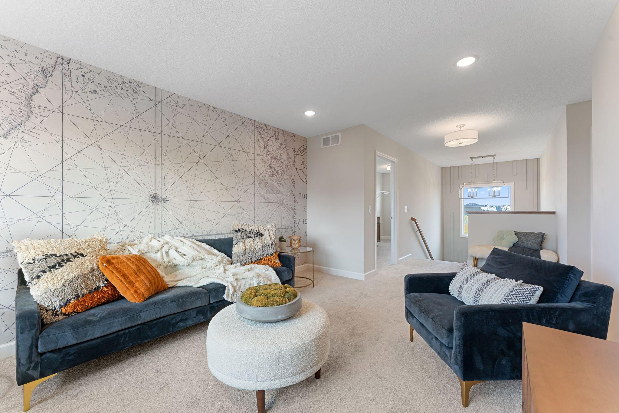 Spacious upper level loft