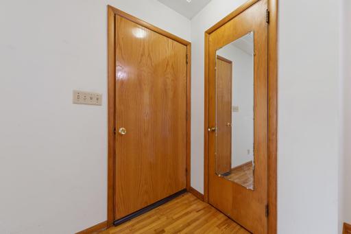 front entry closet