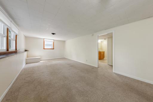 lower level living room