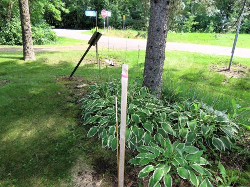 New marker for the SE side of the property