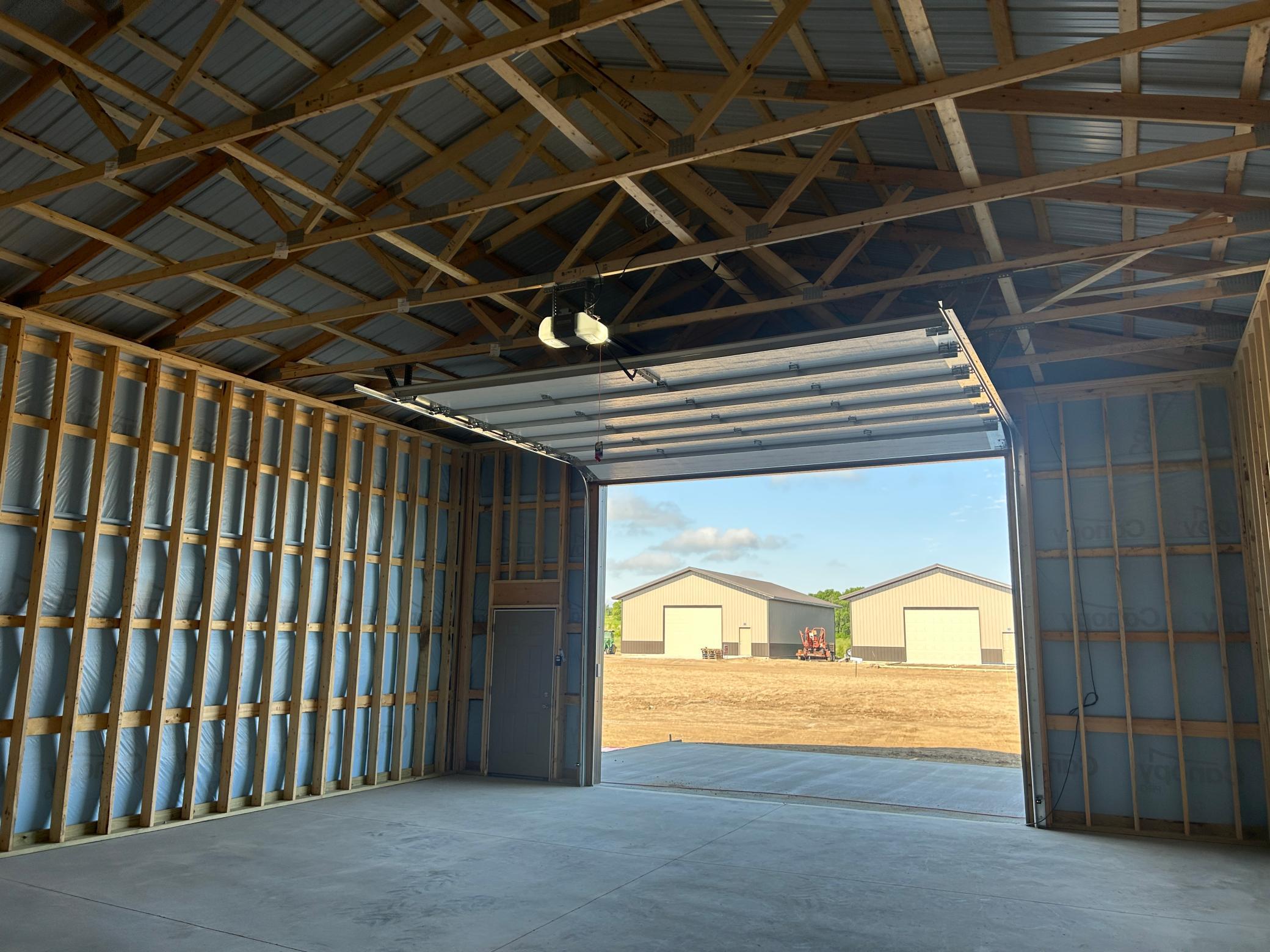 Insulated Door With Opener.JPG