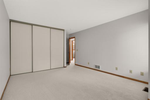Primary bedroom oversized closet
