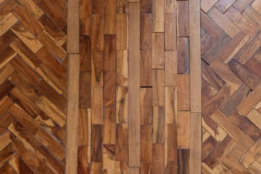 Europe or Saint Paul? Check out this bedroom flooring