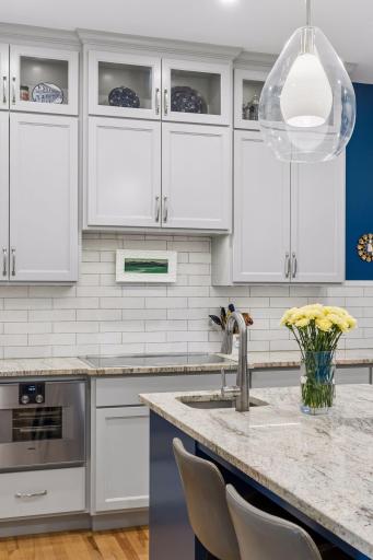 Gaggenau induction cooktop and steam oven here