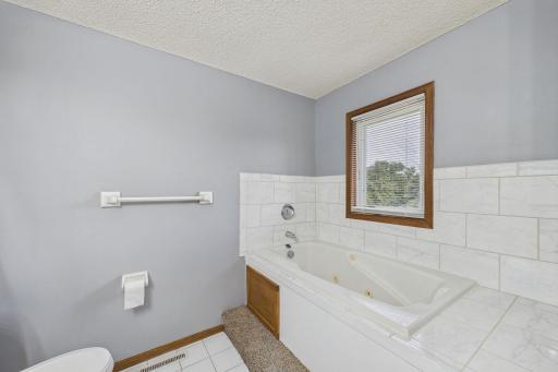 Primary bathroom whirpool tub