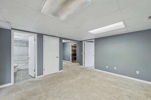 Basement family room