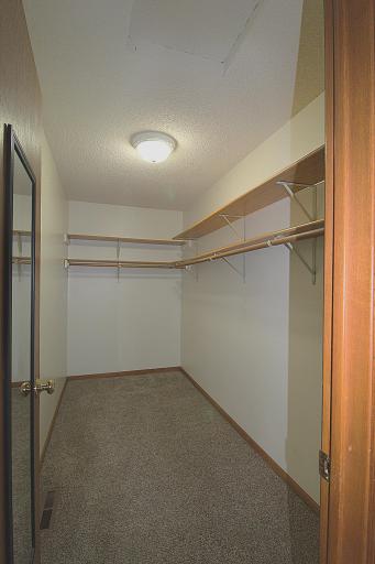 Primary walk in closet