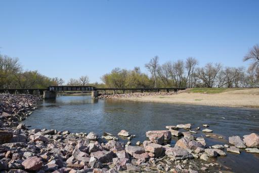 Peaceful river views along the Rock River
