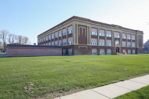 Building offers parking lot space for residents to use