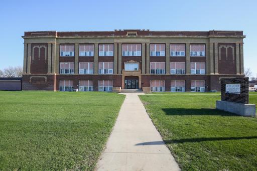 Front entry. Building includes elevators to each floor