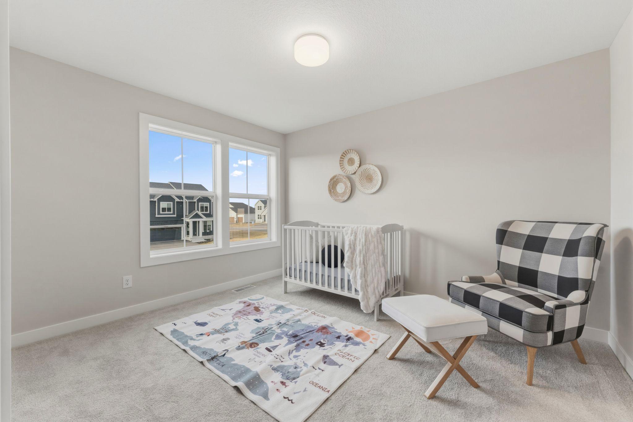 Upper level bedroom 3 (per floor plan)