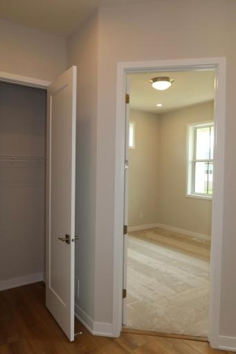 Coat Closet and Bedroom 2 from Foyer