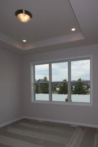 Primary Bedroom with Vaulted Ceiling