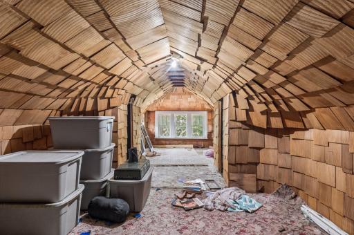 Walk-Up Attic (Second Level Unit's and Owner Access Only)
