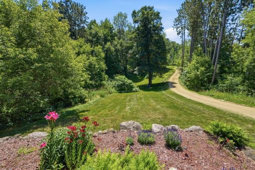 Beautiful, low maintenance landscaping throughout