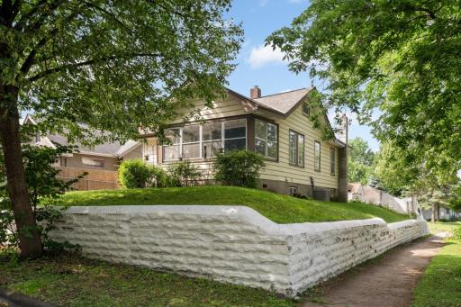 Exterior shot from corner of Pedersen & Nokomis
