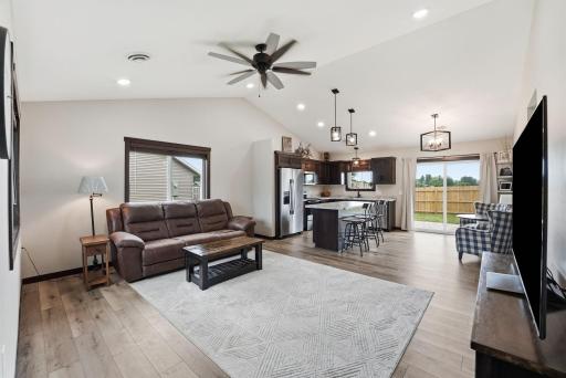 Spacious Open Floor Plan! Vaulted Ceilings!