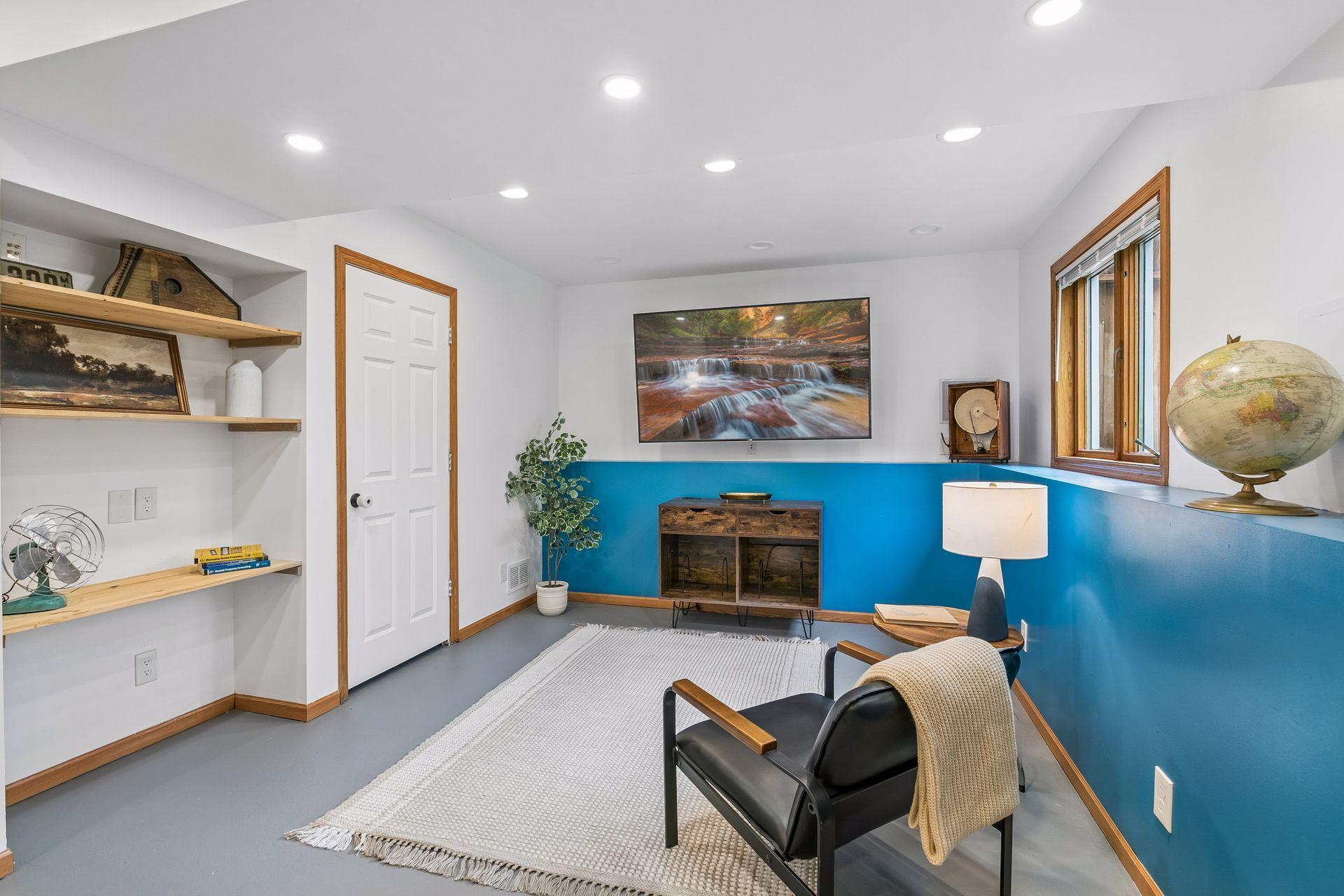 Living room lower level