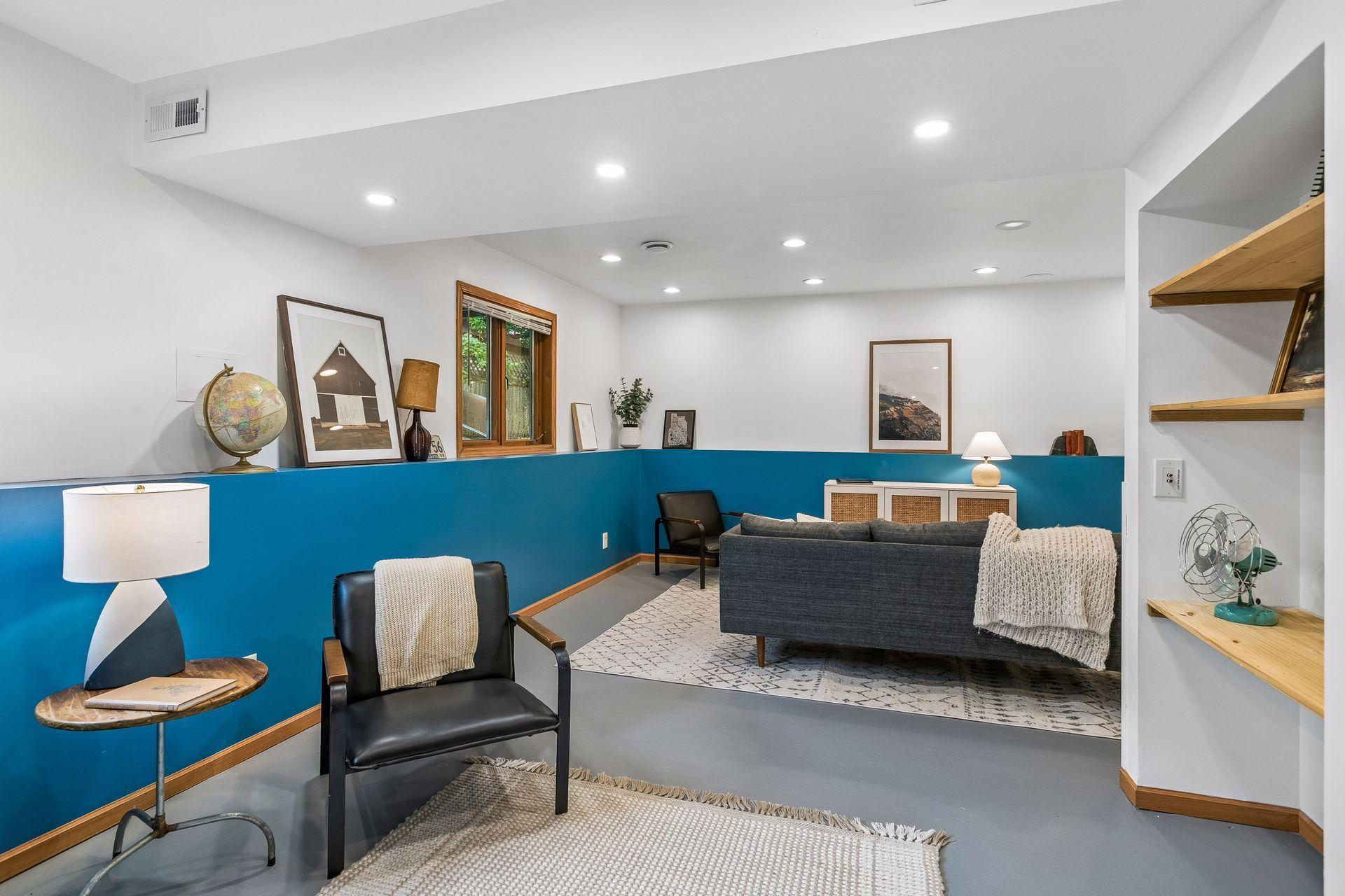 Living room lower level