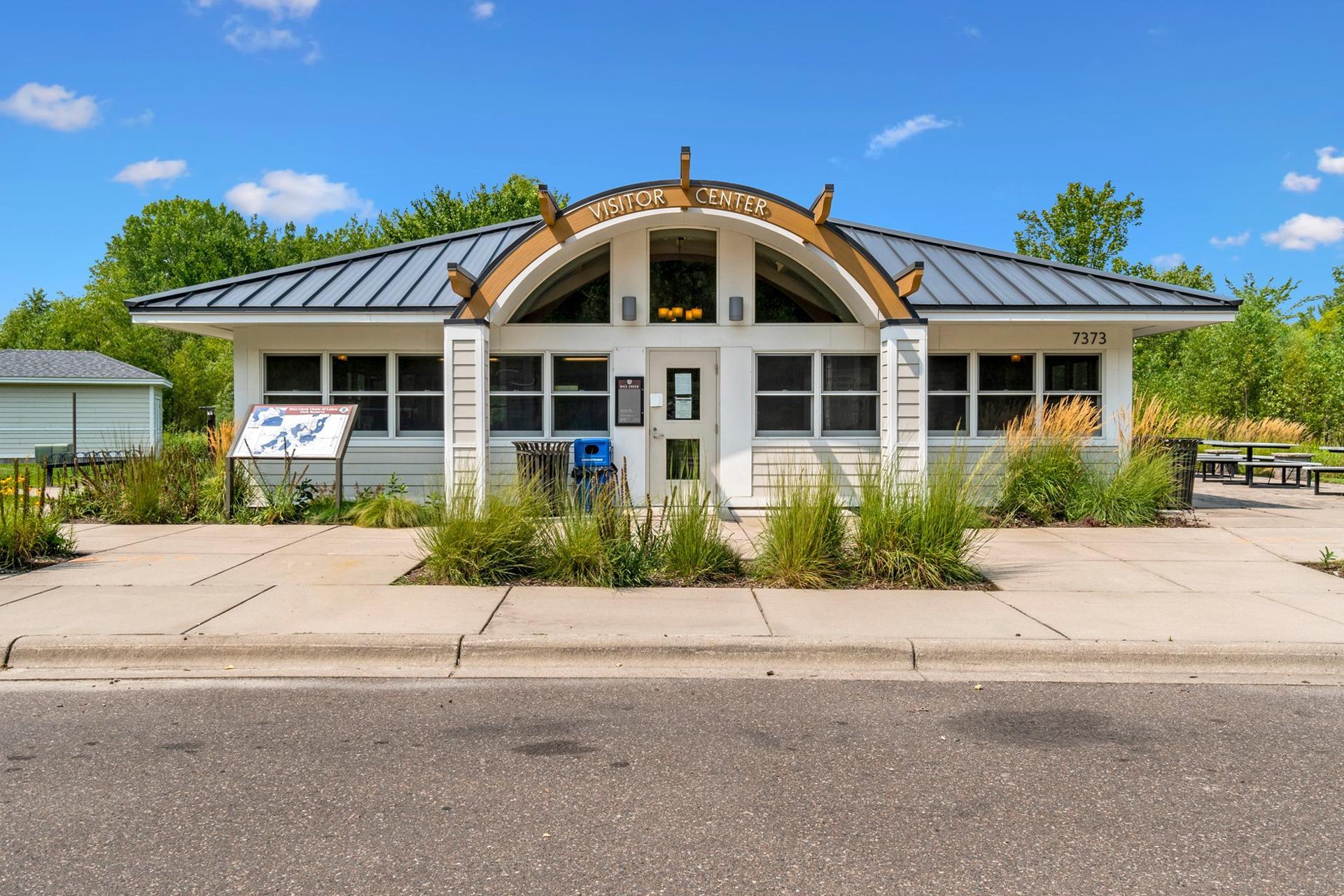Park Visitor Center, camping, and public boat access.