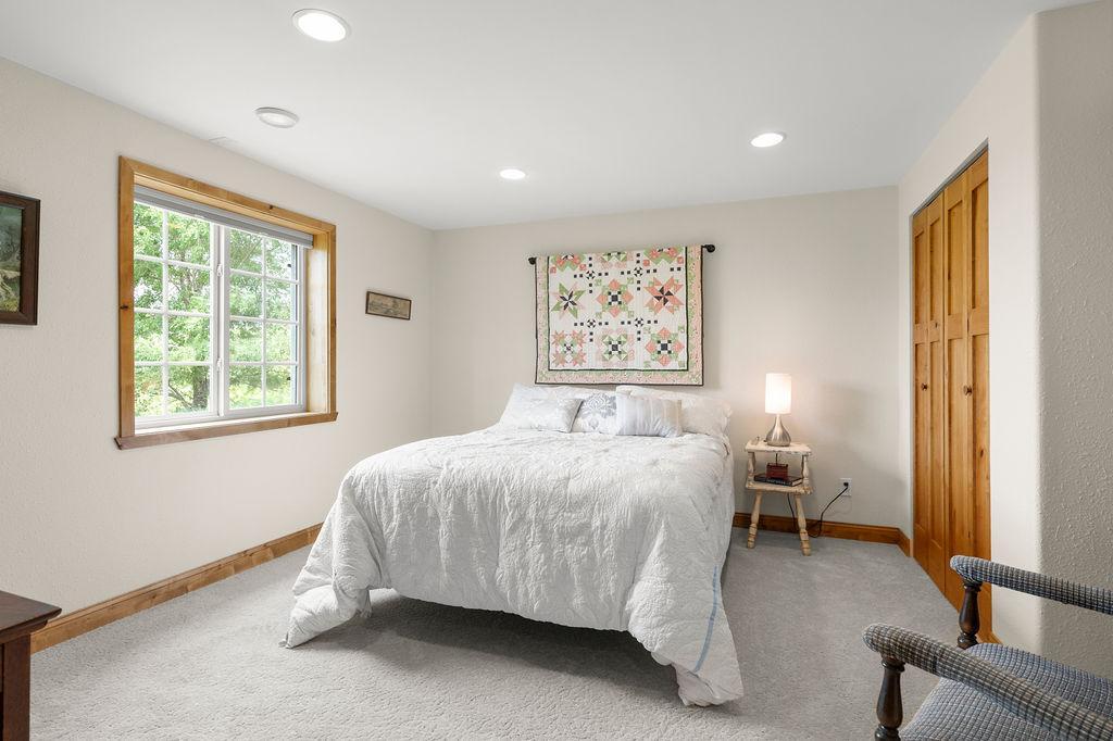 Basement bedroom