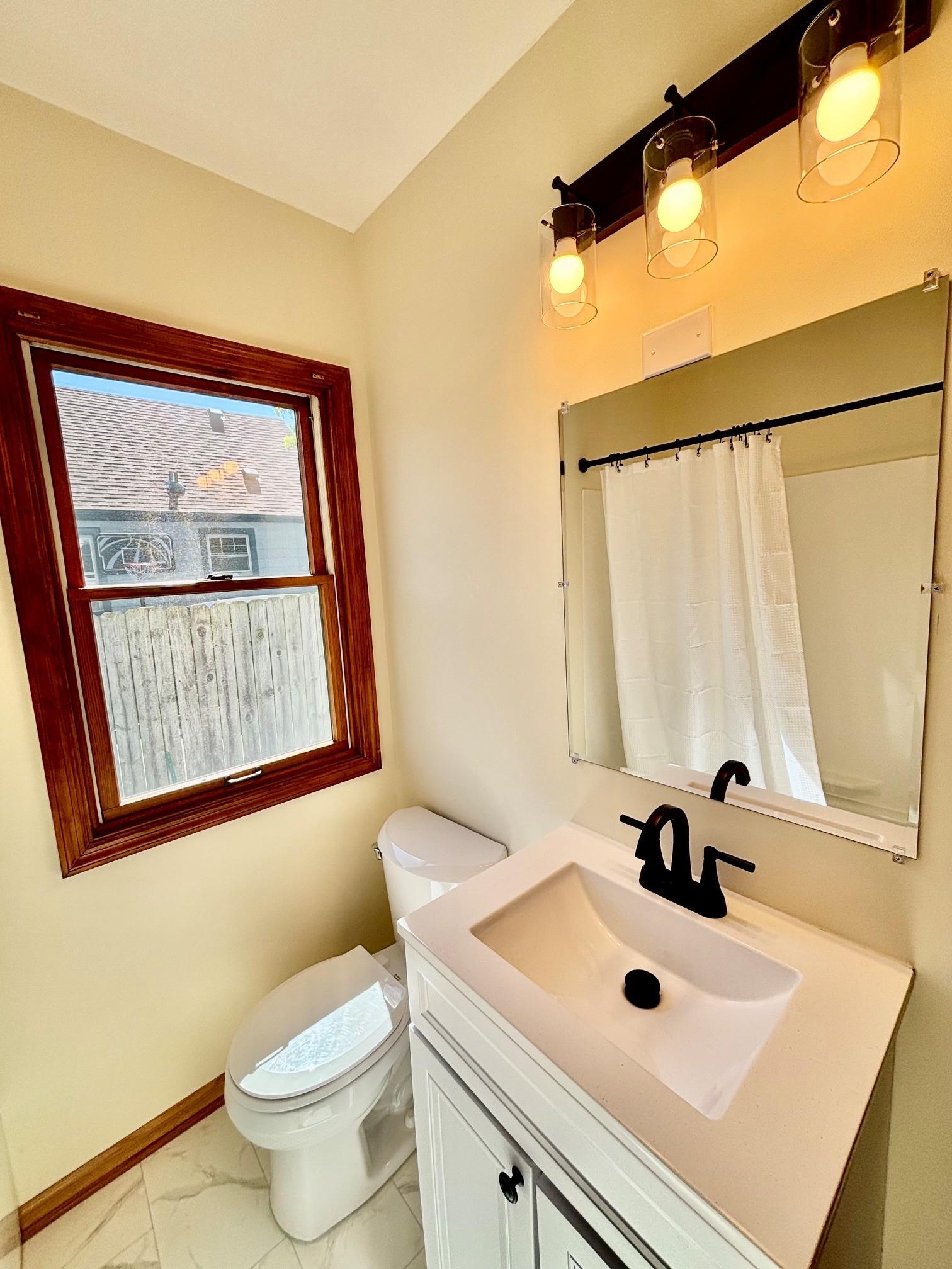 Brand new bathroom